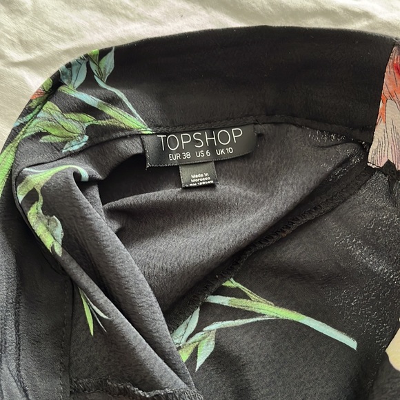 Top shop asymmetrical floral skirt - Picture 3 of 3